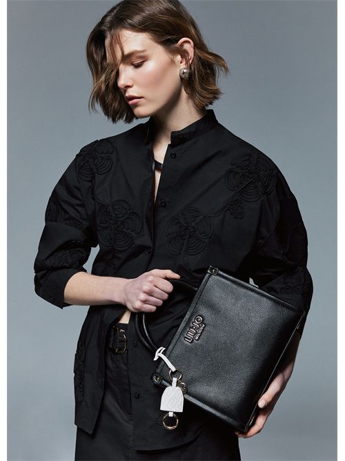 Borsa a mano piccola con charm LIU JO | AA6192E1012/22222